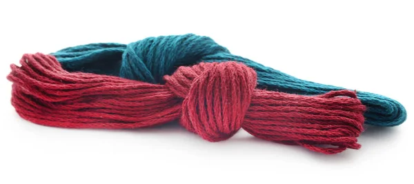 Closeup of Woolen thread — Stock Photo, Image