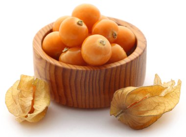 Taze yenilebilir physalis