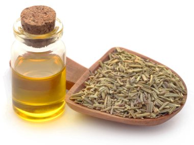 kurutulmuş organik biberiye esansiyel yağı ile