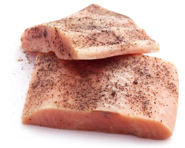 Uncooked salmon fish — Stock Photo, Image