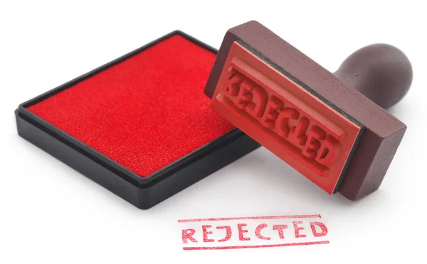 Rejected rubber stamp — Stock Photo, Image