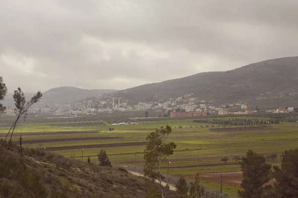 Niesamowite Krajobrazy Izraela Widoki Ziemię Świętą — Zdjęcie stockowe