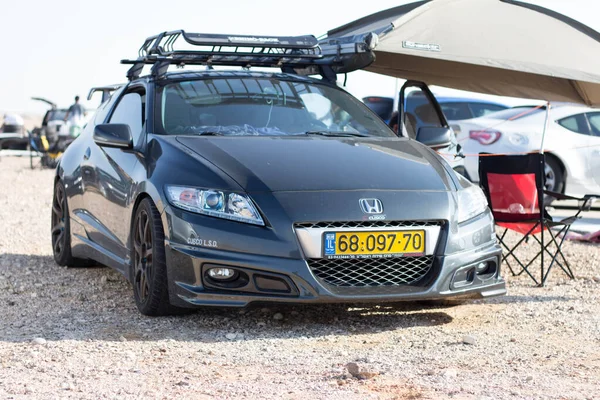 Carros Pista Corrida Nas Estradas Deserto — Fotografia de Stock