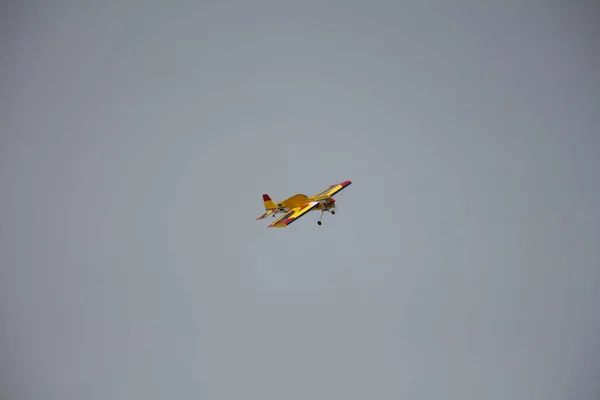 Aviones Con Hélices Están Volando Cielo Del País Israel — Foto de Stock