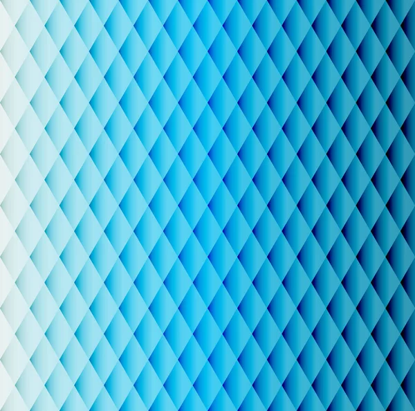 Azul azulejos padrão losango —  Vetores de Stock