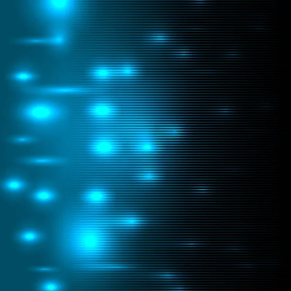Abstrait numérique futuriste fond de style matrice bleue — Image vectorielle