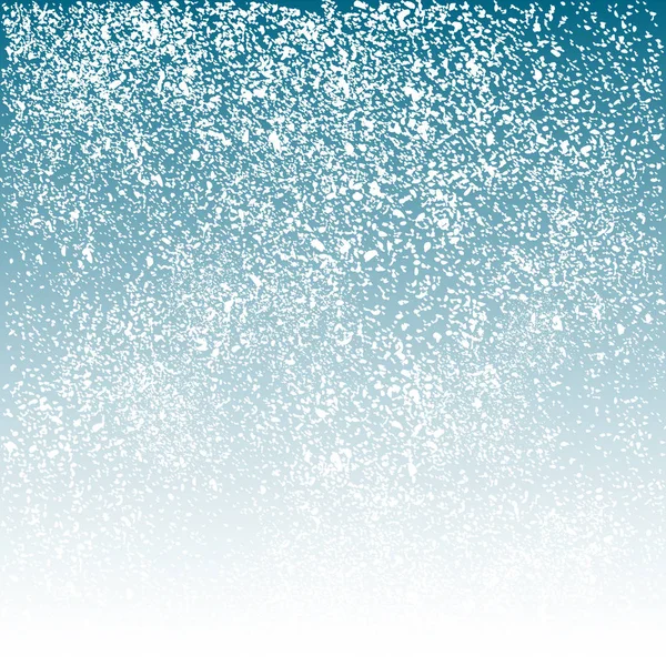 Snowfall abstract background, texture — Stock Vector