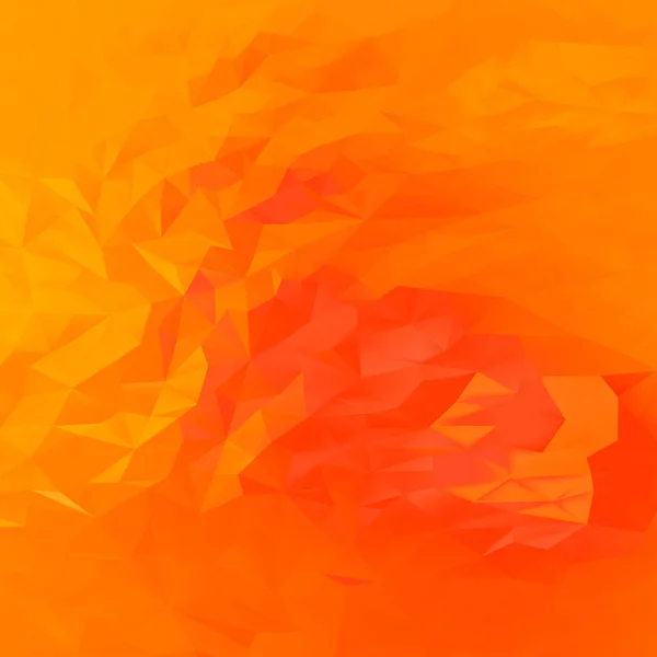 Astratto sfondo poligonale arancione — Vettoriale Stock