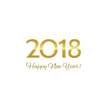 2018 mutlu yeni yıl arka plan