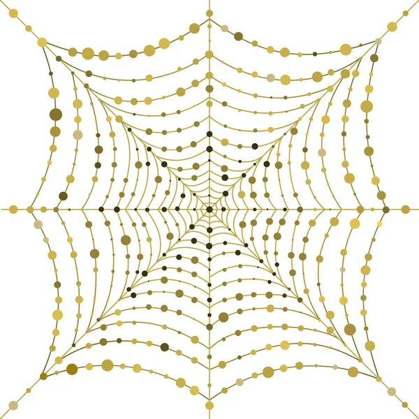 Вешание унифицированной сети с кругами — стоковый вектор