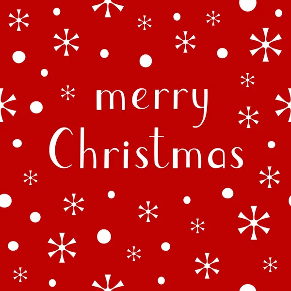 Joyeux Noël lettrage bannière design — Image vectorielle