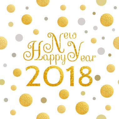 2018 mutlu yeni yıl arka plan
