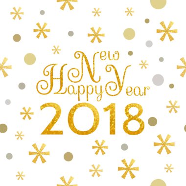 2018 mutlu yeni yıl arka plan