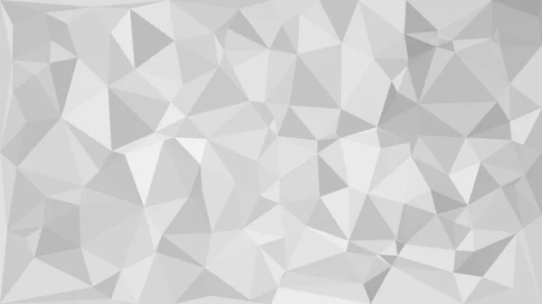 Weiße Polygonale Mosaik Dreieckigen Hintergrund Abstrakte Hellgraue Hintergrundformen Mit Wenig — Stockvektor