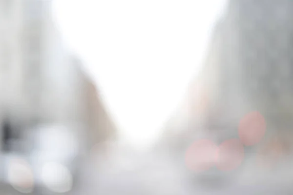 Blurred background, city traffic — Stock Photo, Image