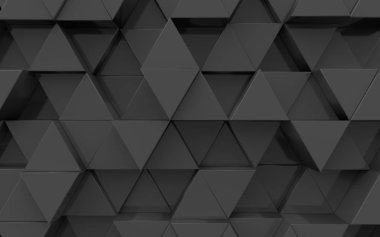 3D ekstrüzyon üçgenler yüzeyden