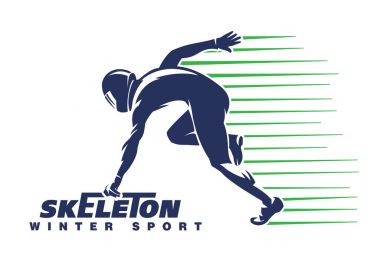 İskelet spor. Spor amblemi