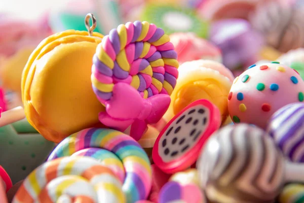 Des jouets. fond de bonbons . — Photo