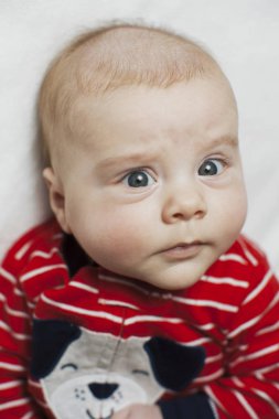 Kapan portre, yeni doğmuş bebek.