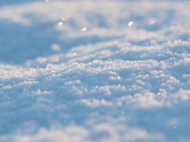 Kar. Güzel arka plan. Rus kışı