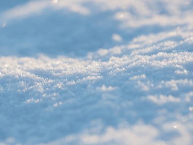 Kar. Güzel arka plan. Rus kışı