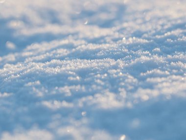 Kar. Güzel arka plan. Rus kışı