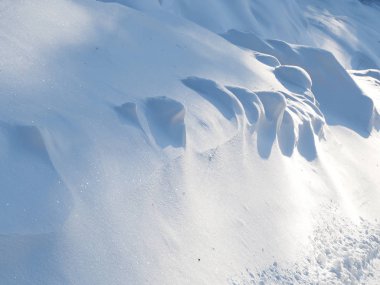 Kar. Güzel arka plan. Rus kışı