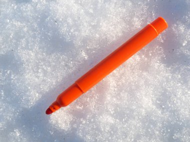 kar işaretleyicisinde