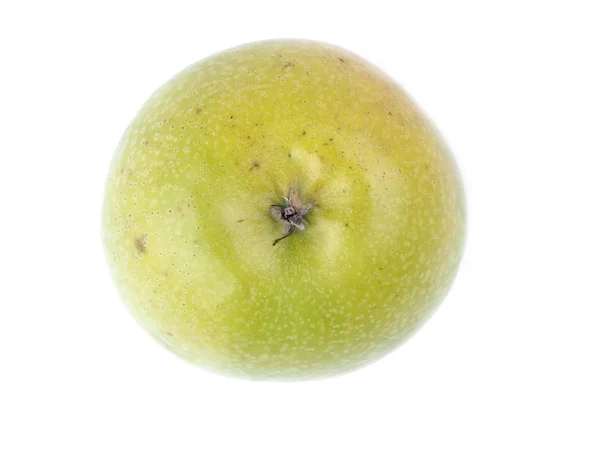 Äpple på en vit bakgrund — Stockfoto