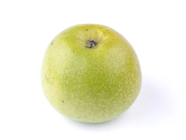 Äpple på en vit bakgrund — Stockfoto