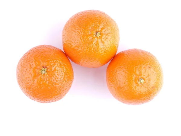 Mandarina sobre fondo blanco — Foto de Stock