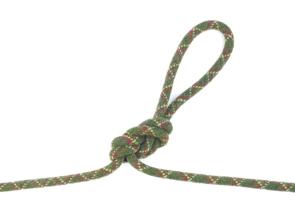 Rope Knot White Background — Stock Photo, Image