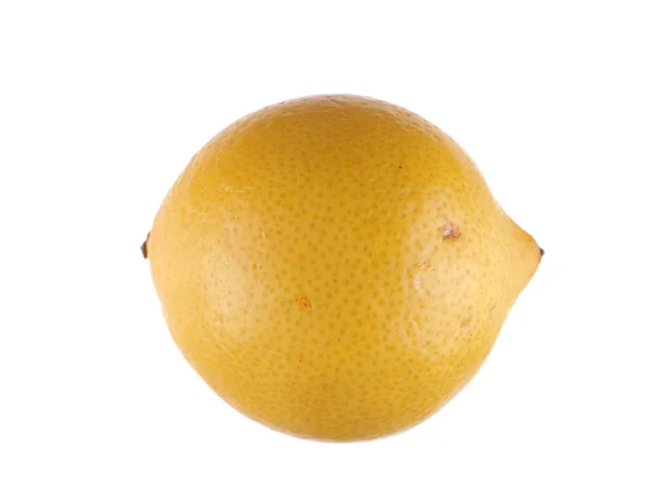 Limón sobre un fondo blanco —  Fotos de Stock