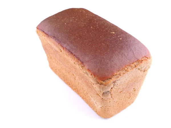 Хліб на білому тлі — стокове фото