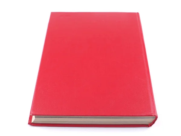 Red book on a white background — Stock Photo, Image