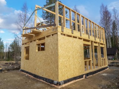 будівництва каркасного будинку