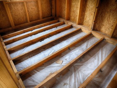 Çerçeve ev içinde döşeme