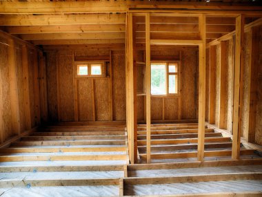 Çerçeve ev içinde döşeme