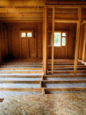 Çerçeve ev içinde döşeme