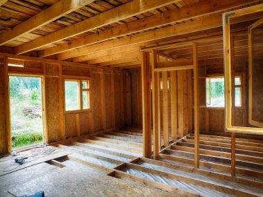 Çerçeve ev içinde döşeme