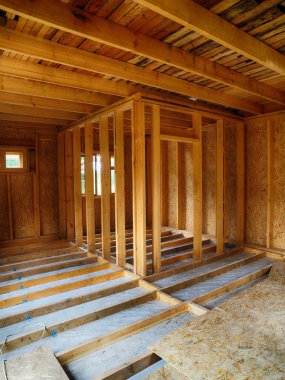 Çerçeve ev içinde döşeme