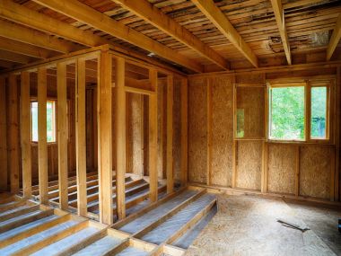 Çerçeve ev içinde döşeme