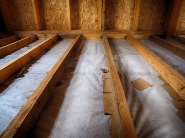 Çerçeve ev içinde döşeme