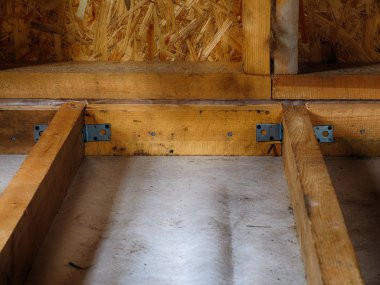 Çerçeve ev içinde döşeme