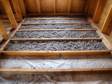 Çerçeve ev içinde döşeme