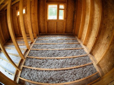 Çerçeve ev içinde döşeme