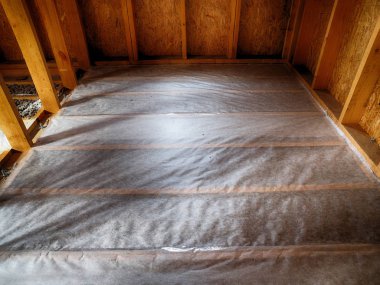 Çerçeve ev içinde döşeme