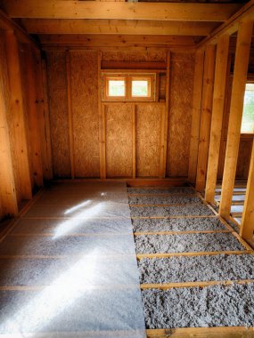 Çerçeve ev içinde döşeme