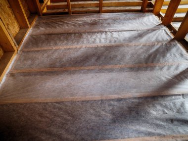 Çerçeve ev içinde döşeme