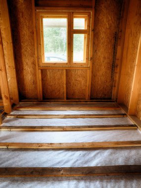 Çerçeve ev içinde döşeme